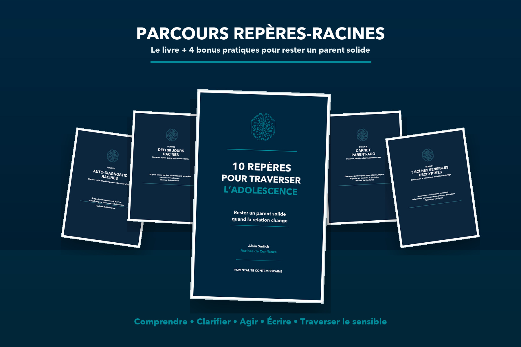 Le Parcours Repères-Racines avec le livre numérique et ses supports pratiques